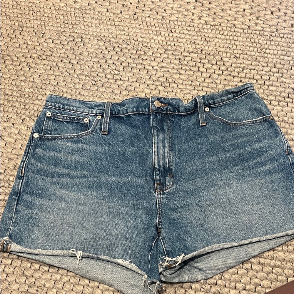 Madewell Classic Blue Jean Shorts